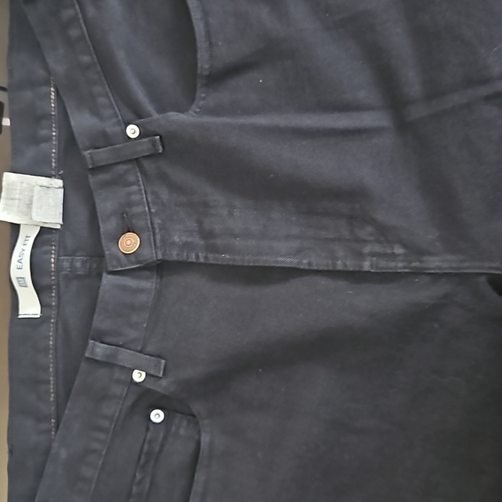 Gap easy fit jeans size 38 x 32 black